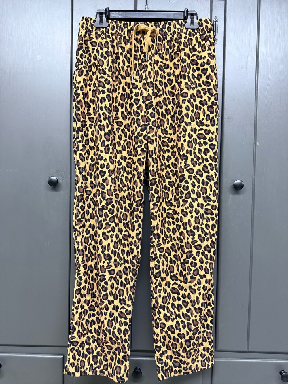 Women’s Shein Corduroy Leopard Pants